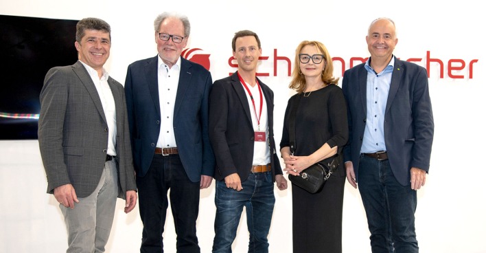 Clemens Ender, Werner Huber, Christian Ströhle, Edith Lampert-Greußing und Manfred Böhmwalder