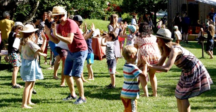 Herzlich willkommen beim großen Spielefest der Waldorfschule Rheintal in Götzis.