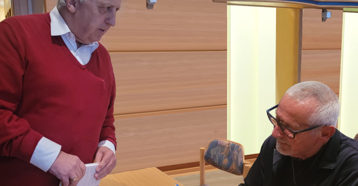 Konstantin Wecker und Harald Raffer