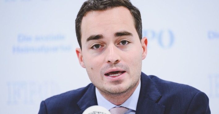 Maximilian Krauss in Großaufnahme