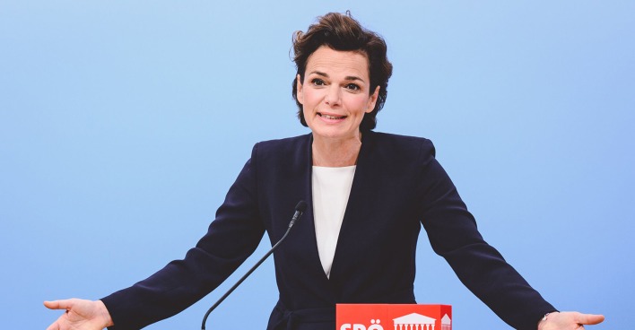 SPÖ-Parteichefin Pamela Rendi-Wagner