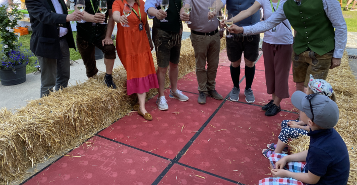 Besucher am Gartenfest in Gleisdorf
