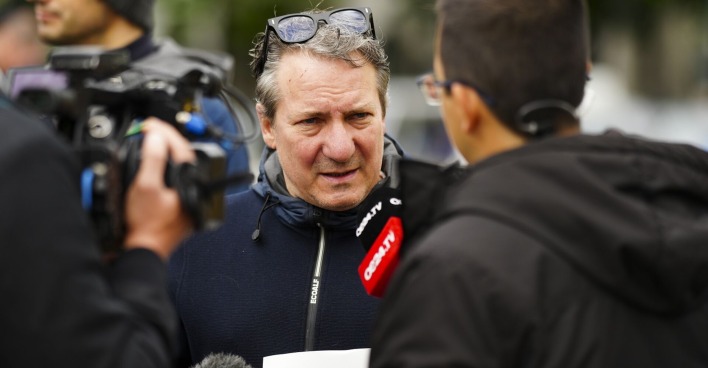 Kabarettist Robert Palfrader gibt dem ORF ein Interview