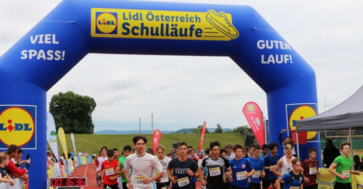 Läufer am Start