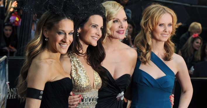 Die Darstellerinnen von Sex and the City bei der Premiere
