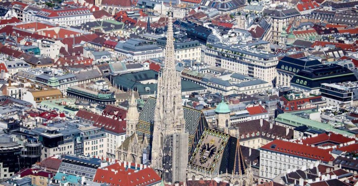 Blick auf die Wiener Innenstadt mit dem Stephansdom | Credit: Stadt Wien/Christian Fürthner | Stand: 2019