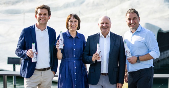 Michael Diem, kfm. Direktor Bregenzer Festspiele, Festspiel-Intendantin Elisabeth Sobotka, Präs. Hans-Peter Metzler und Mohrenbrauerei GF Thomas Pachole