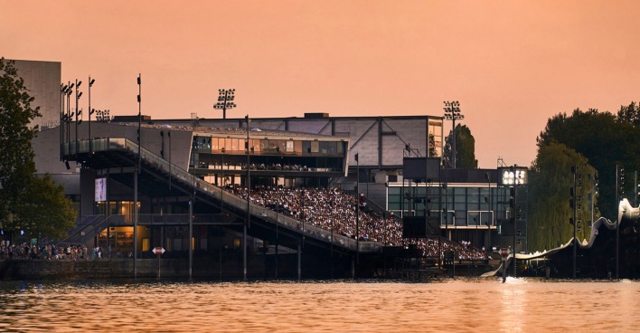 Einzigartiges Ambiente bei den Bregenzer Festspielen.