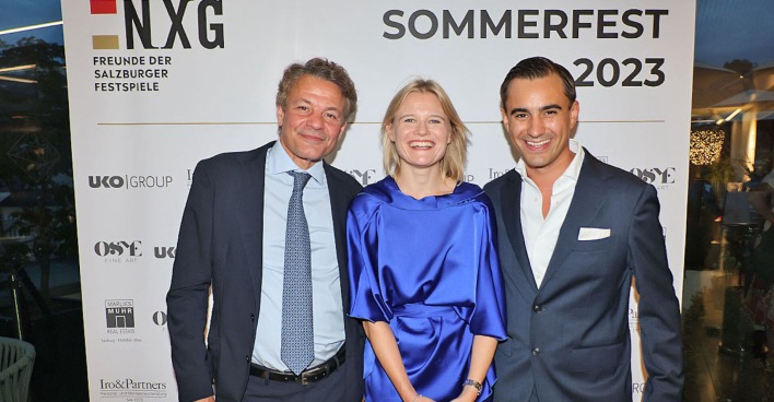 NXG Sommerfest: Philipp Spaengler, Ulrike Koestinger, Christian Renner