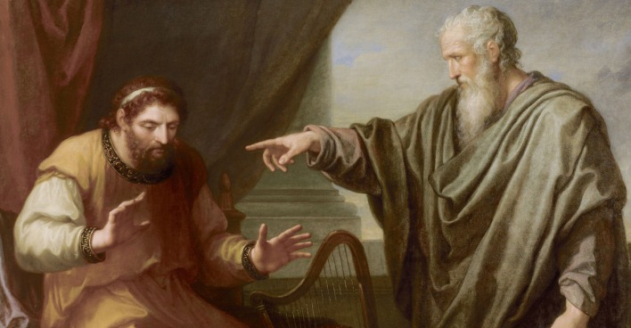 David und Nathan, um 1806/07, Öl auf Leinwand