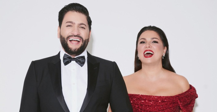 Yusif Eyvazov und Anna Netrebko