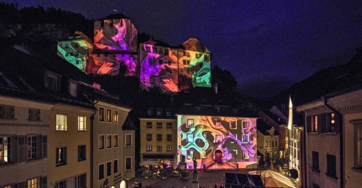 OchoReSotto, Arkestra of Light, 2021, Lichtstadt Feldkirch