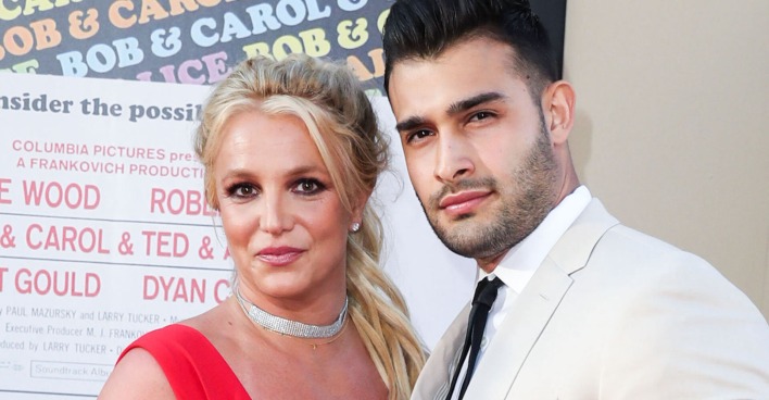 Britney Spears und Sam Asghari Arm in Arm am roten Teppich