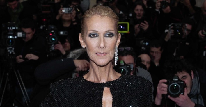Cèline Dion bei einem Auftritt.