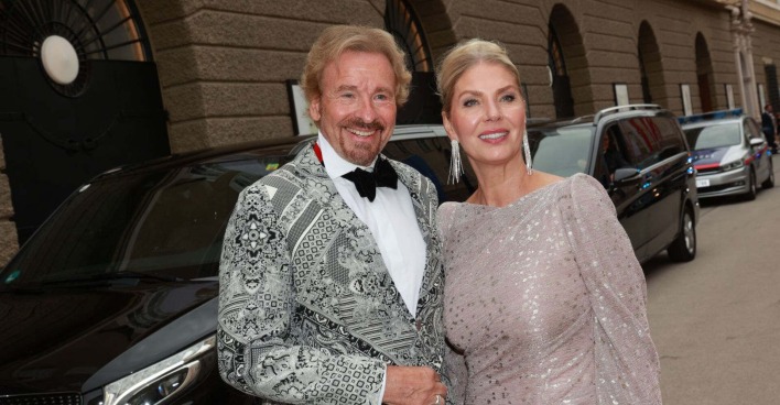 Gottschalk und Mroß bei den Salzburger Festspielen.
