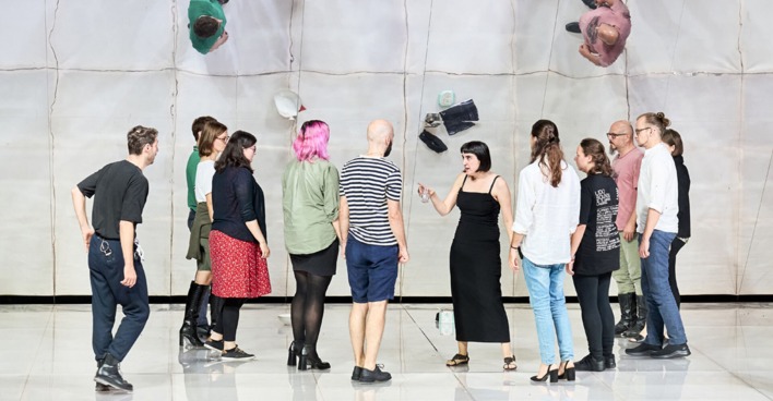 Probe der Oper „Die Judith von Shimoda“.
