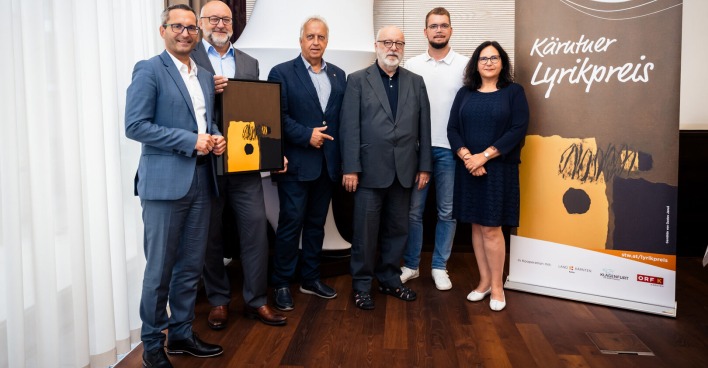 Teilnehmer Pressekonferenz zum Kärntner Lyrikpreis
