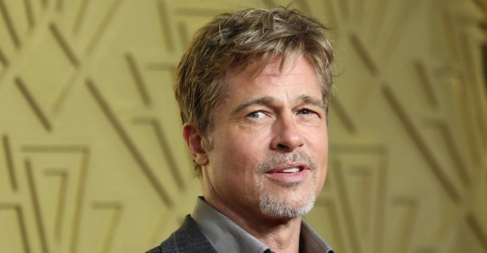 Brad Pitt am Red Carpet der Babylon-Premiere