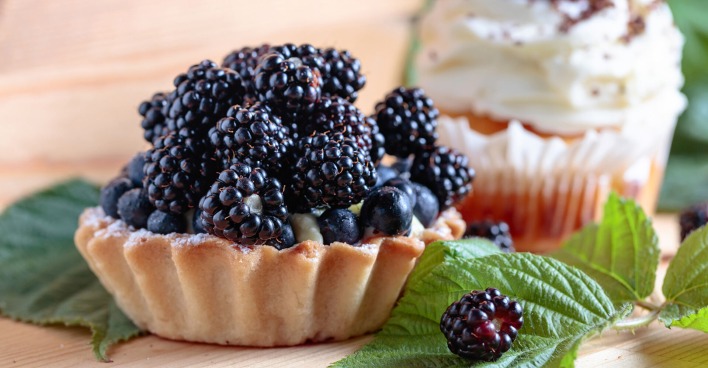 Brombeer-Kuchen | Credit: iStock.com/igorr1