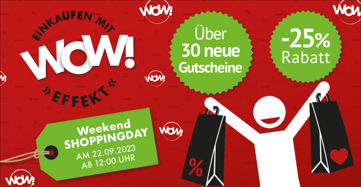 Teaser für die Weekend Gutschein-Welt.