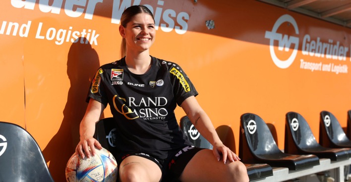 „Es wird spannend. Das Länderspiel gegen Portugal am 27. Oktober in der CASHPOINT Arena in Altach.“  Eileen Campbell, Fußballspielerin
