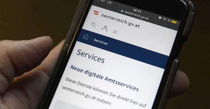 Das "Digitale Amt" auf einem Smartphone.