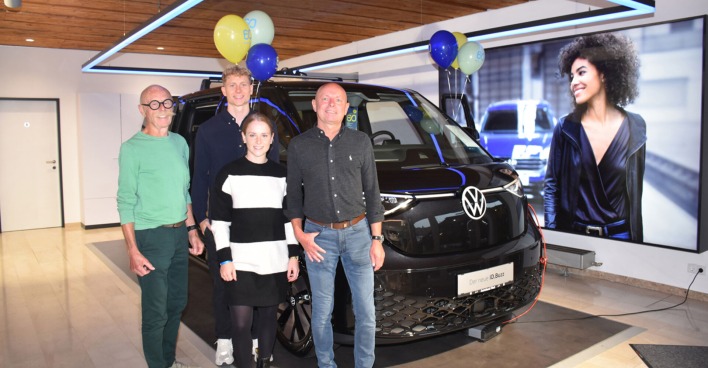 Armin, Paul, Carla und Christoph Fink – eine Familie – 3 Generationen. Das 60-Jahre Geburstagsfest ließ keine Wünsche offen.