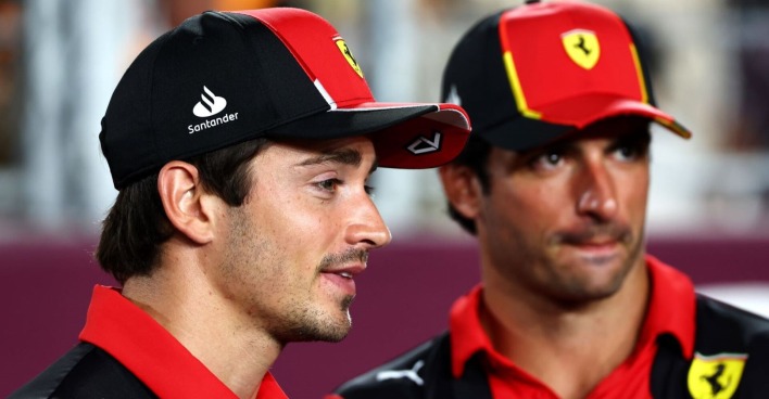 Die Ferrari-Piloten Charles Leclerc und Carlos Sainz