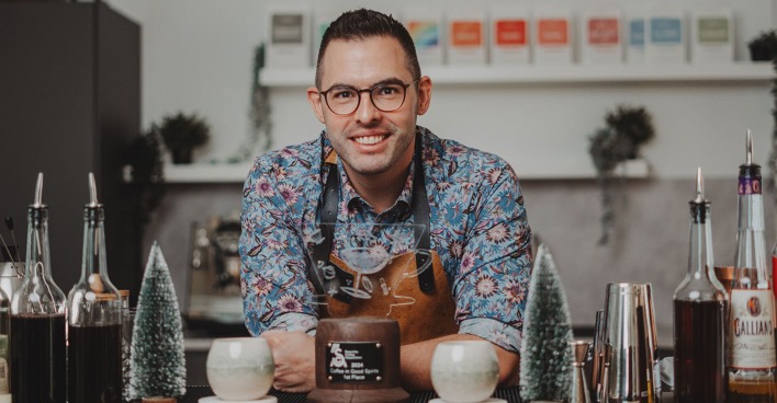Barista-Meister Hannes Andexer
