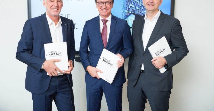 CFO Andreas Kolar, CEO Leonhard Schitter, COO Stefan Stallinger