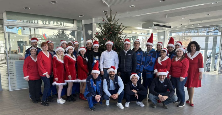 Das Autohaus Ford Gaberszik wünscht frohe Weihnachten.