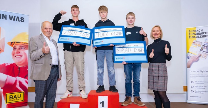 Gewinner des Lehrlingscastings | Credit: Andreas Röbl