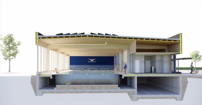 Pläne für das neue Lepi Hallenbad