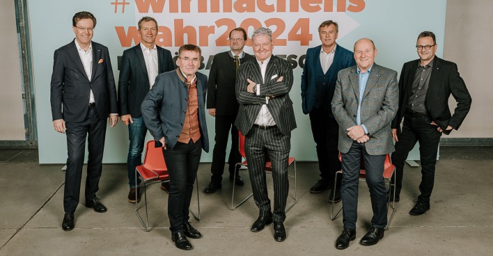 Hubert Wetschnig, Ferdinand Reisecker, Josef Simmer, Manfred Asamer, Norbert Hartl, Josef Frauscher, Othmar Berner und Martin Greiner