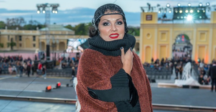 Anna Netrebko in Wien.