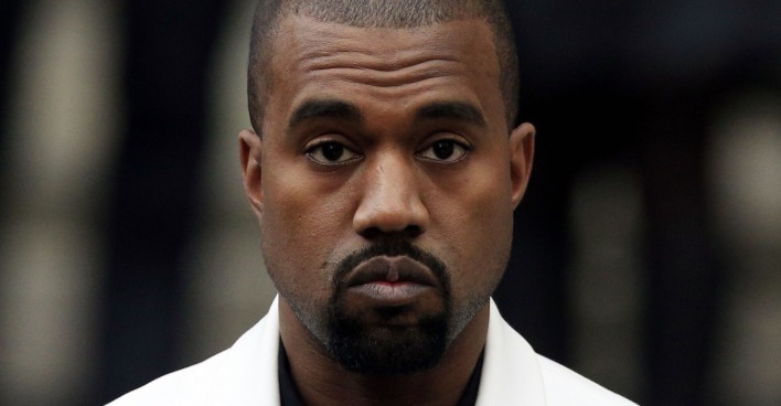Kanye West im Portrait.