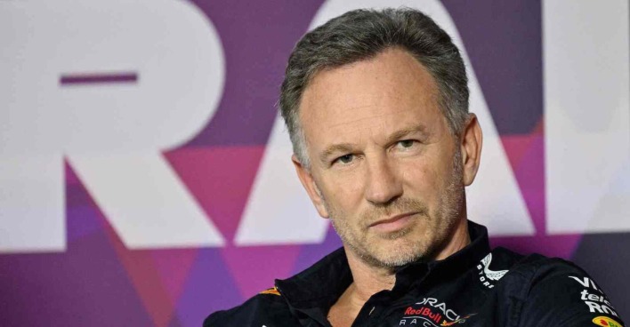 Christian Horner bei der Pressekonferenz zum Saisonauftakt