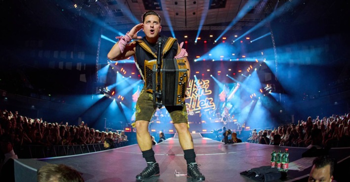Andreas Gabalier auf der Bühne
