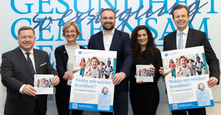 Die Präsentation des neuen Leitfadens "Wohin mit welcher Krankheit?"