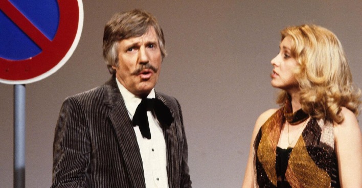Henry Valentino mit Daffi in den 80ern.