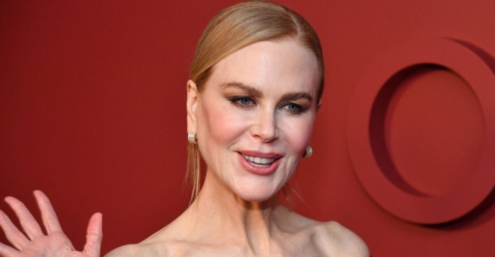 Nicole Kidman in Abendrobe bei einem Event.
