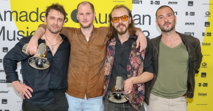 Wanda beim Austrian Music Award.