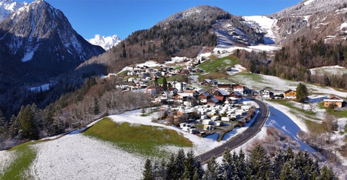 Dauercamper am Bürserberg