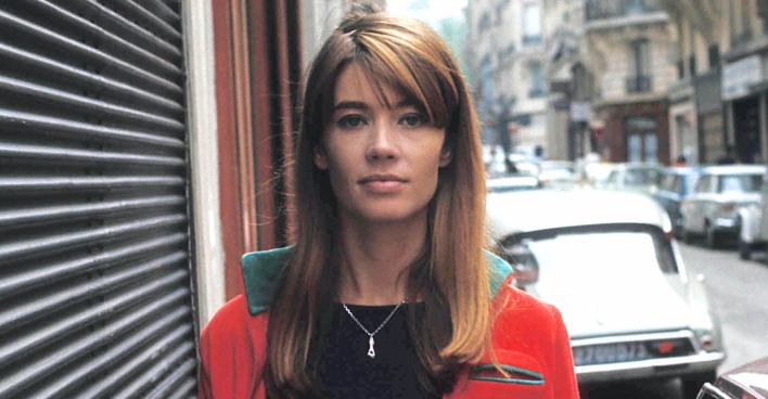 Die französische Schauspielerin Francoise Hardy in den 1970er Jahren.