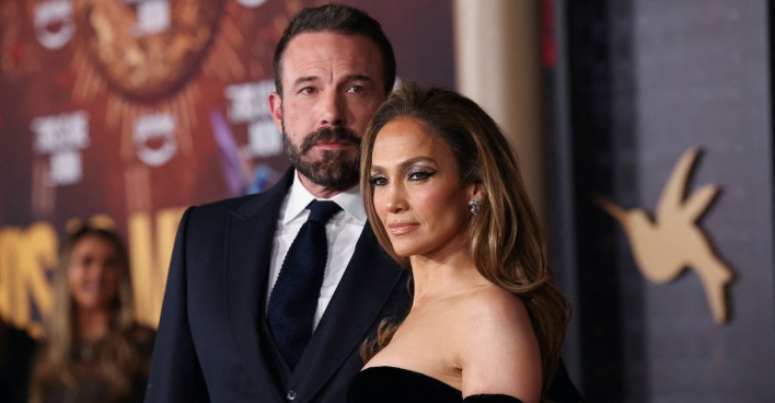 Jennifer Lopez und Ben Affleck auf dem Red Carpet.