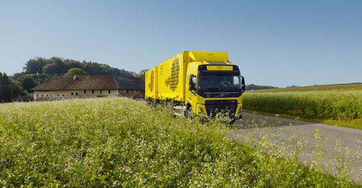 Alle 180 Post-LKW fahren mit HVO.
