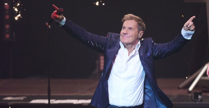 Dieter Bohlen auf der Bühne.