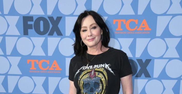 Shannon Doherty bei einem Event.