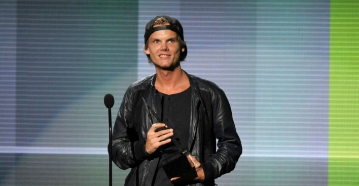 Der Künstler Avicii bei einer Preisverleihung