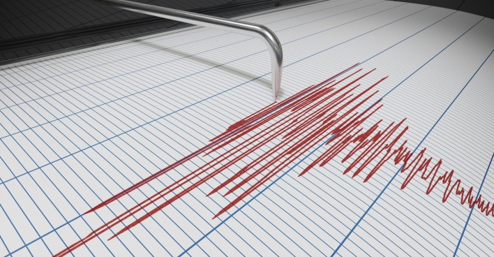 Der Seismograph in Japan hat stark ausgeschlagen. Das Erdbeben hatte die Stärke 7,1 auf der Richterskala.